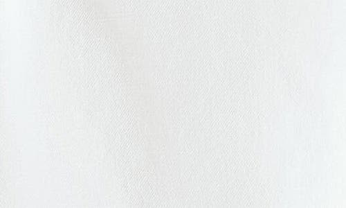 Scotch & Soda Tie Waist Cotton & Linen Shorts In White Traditional