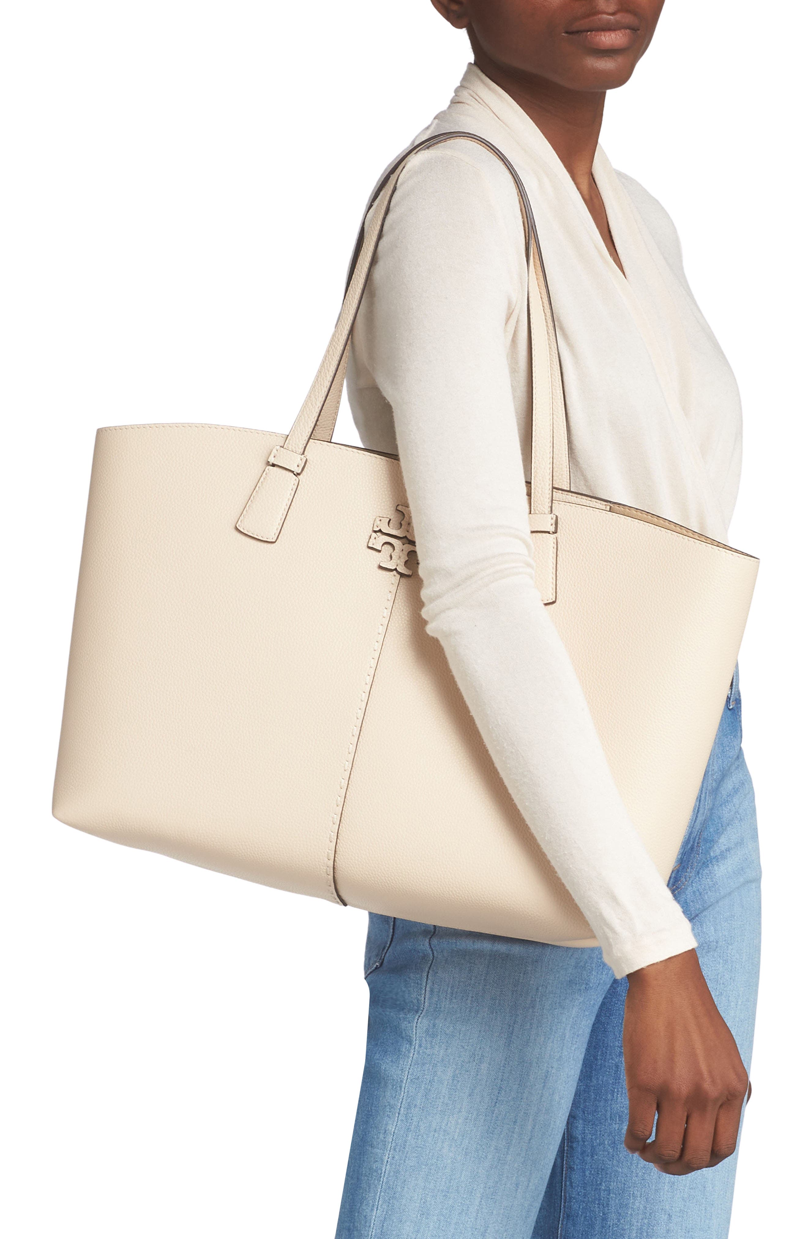 Tory Burch McGraw Leather Tote | Nordstrom