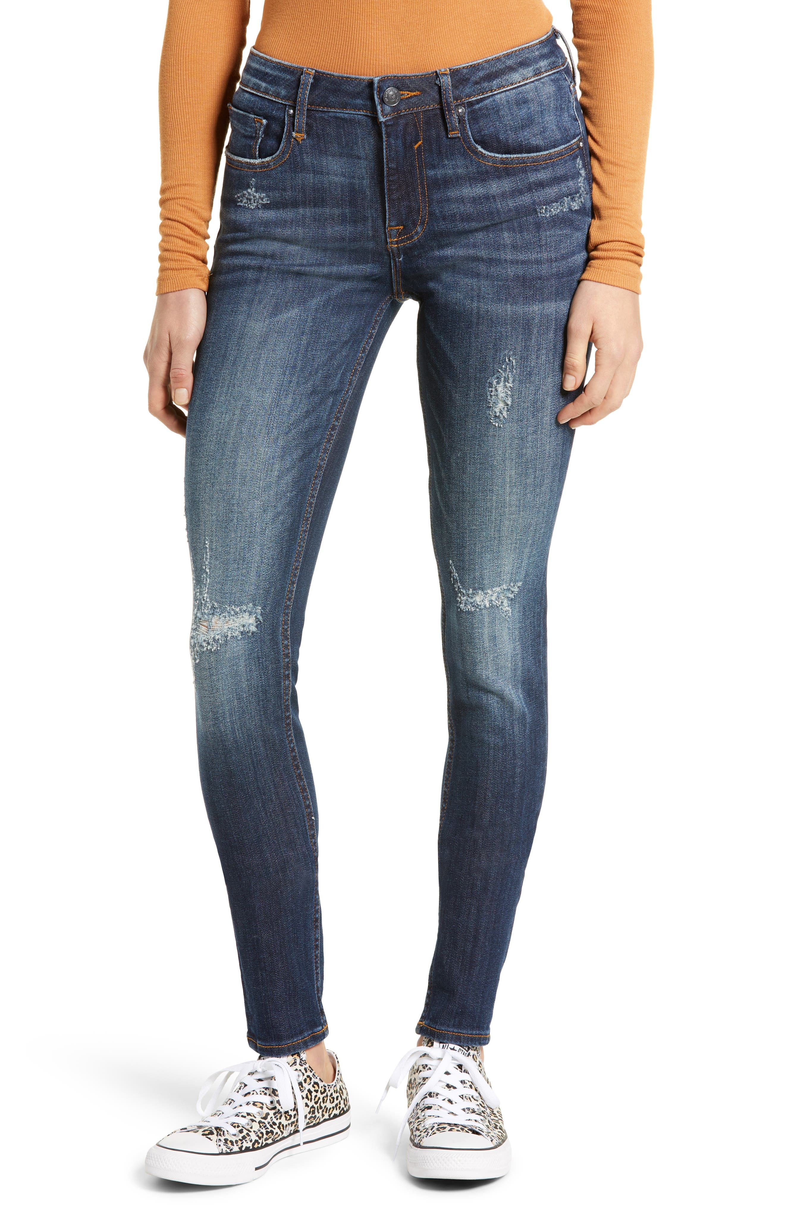 Vigoss Jagger Distressed Skinny Jeans 