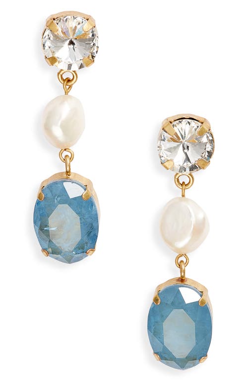 ROXANNE ASSOULIN Blue Lagoon Drop Earrings in Ivory at Nordstrom