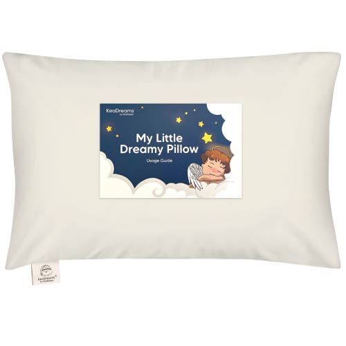 Keababies Toddler Pillow With Pillowcase In Clay