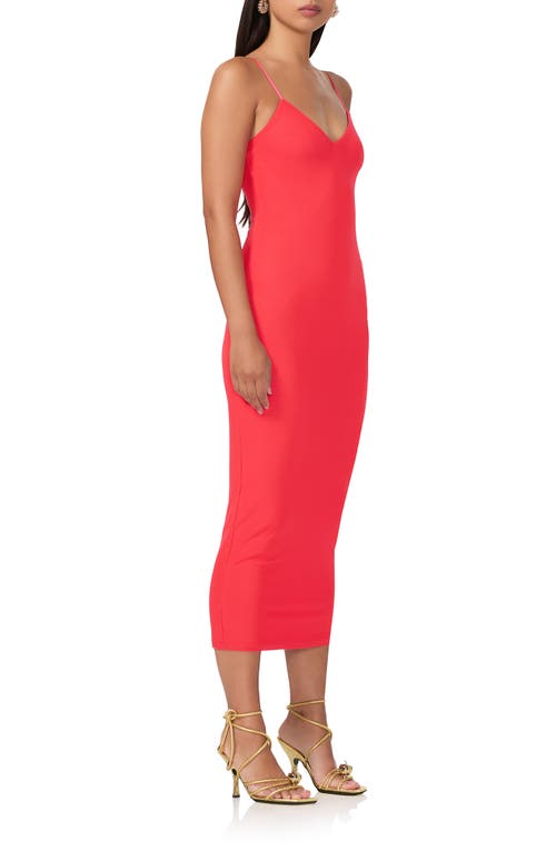 AFRM AFRM AMINA MESH MIDI SLIPDRESS 