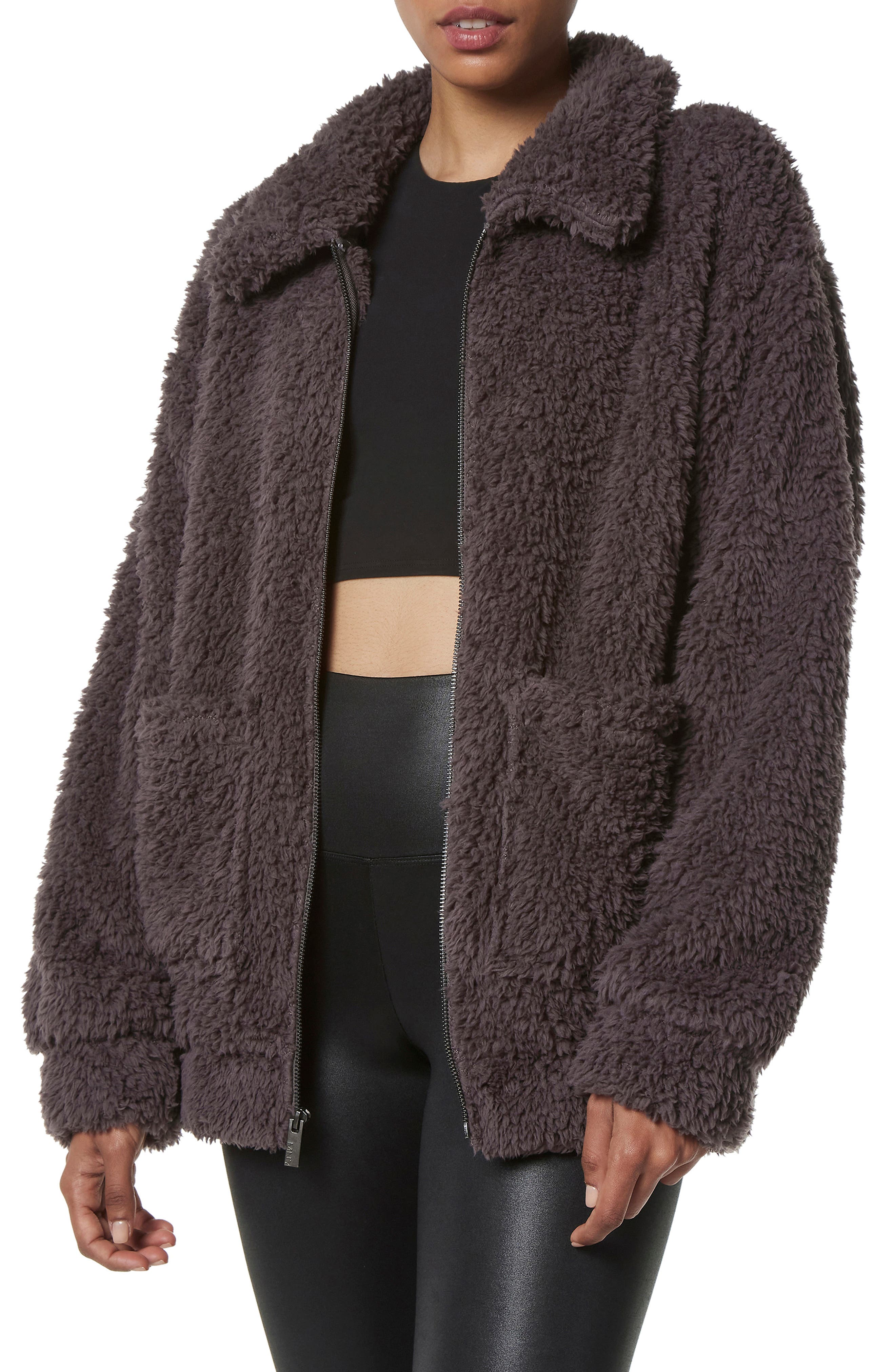 Veste En Cuir Marc New York Marron - Taille XL, Occasion Très Bon état