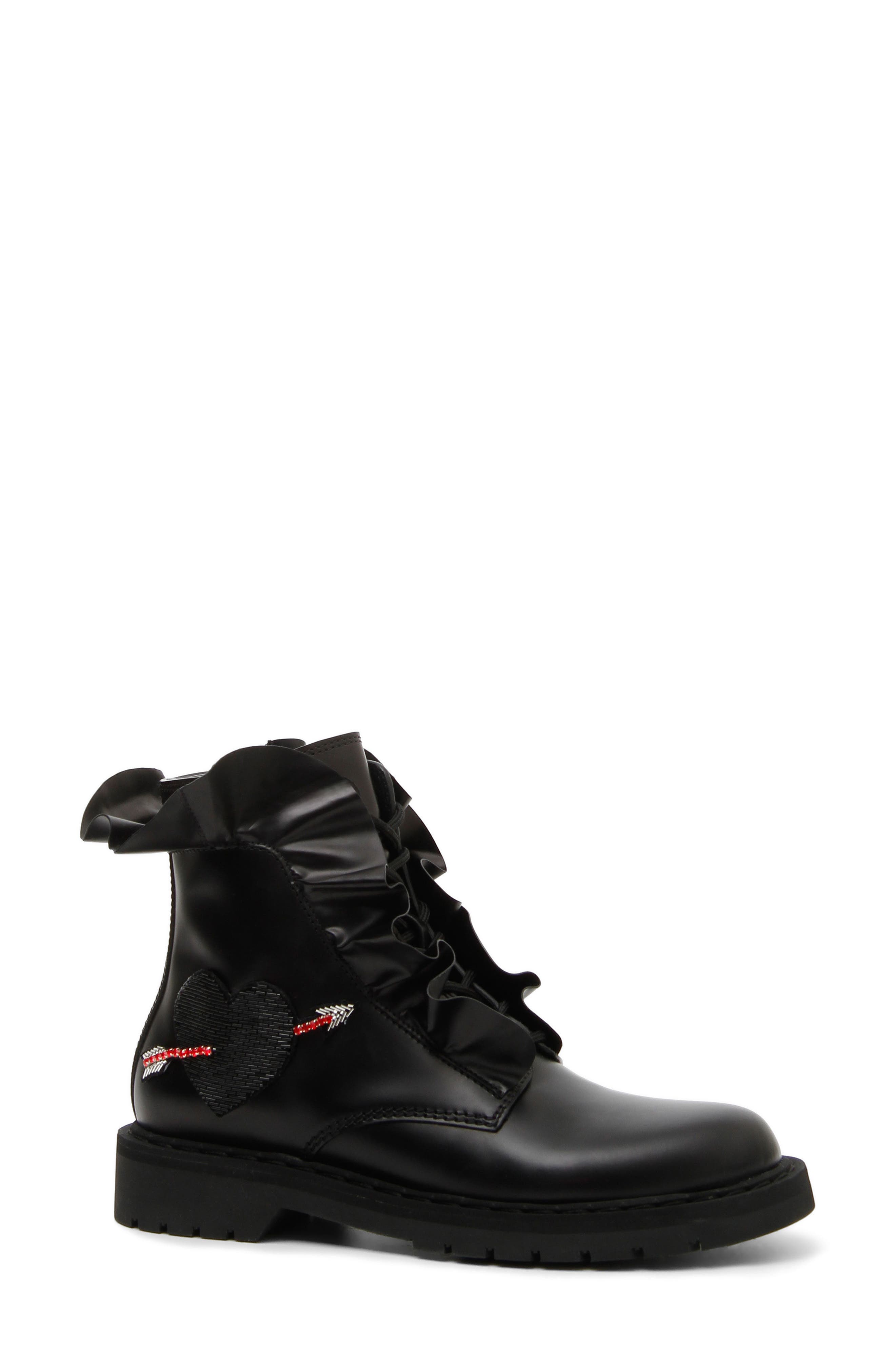 valentino combat boots