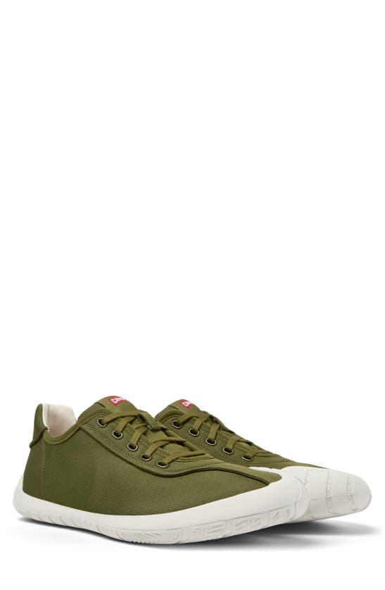 Camper Twins Mismatched Sneaker In Medium Green