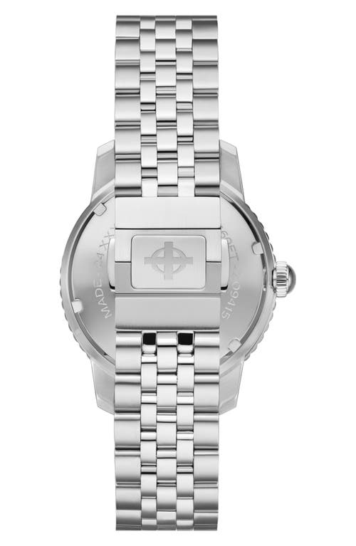 Shop Zodiac Super Sea Wolf Bracelet Watch, 40mm In Silver