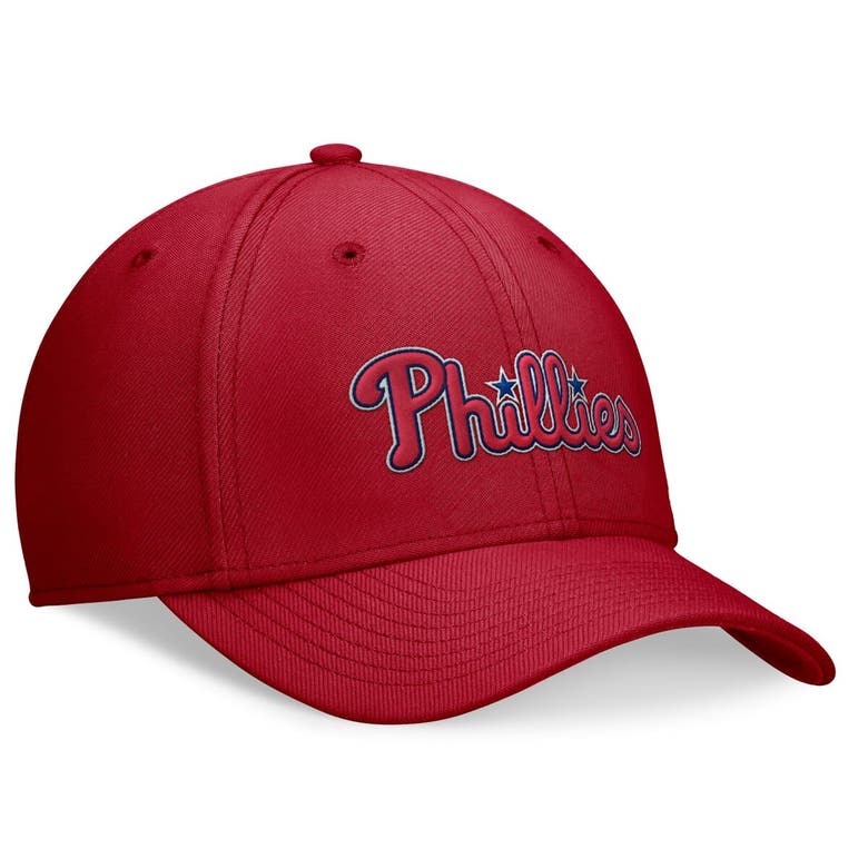 Shop Nike Red Philadelphia Phillies Evergreen Performance Flex Hat