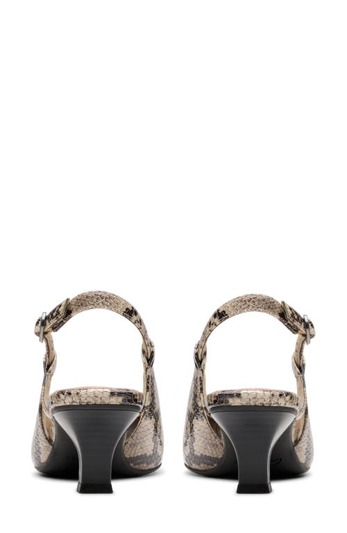 Clarks Women's Collection Kepley Lane Shoes In Grey Snake