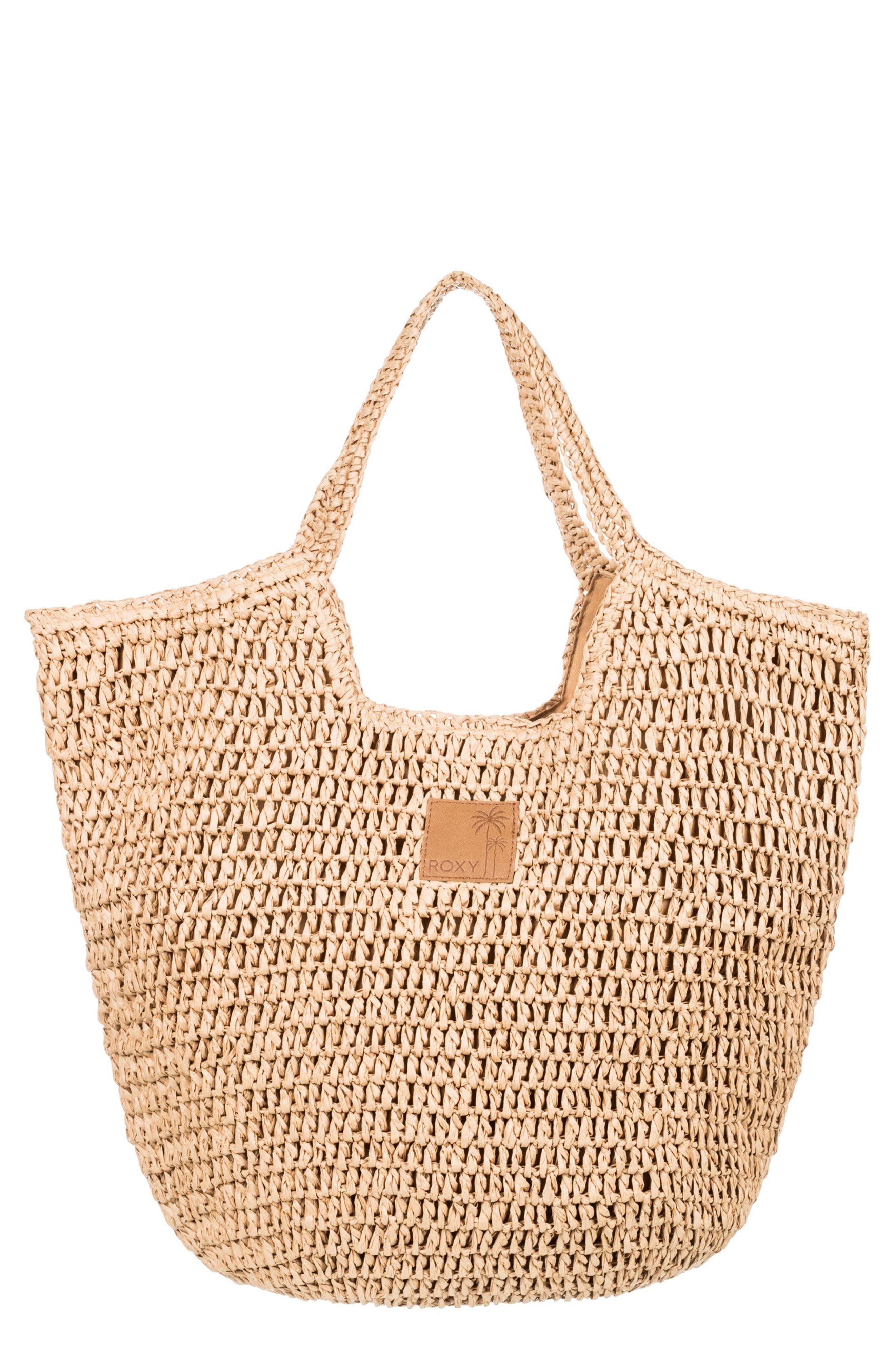 straw tote purse