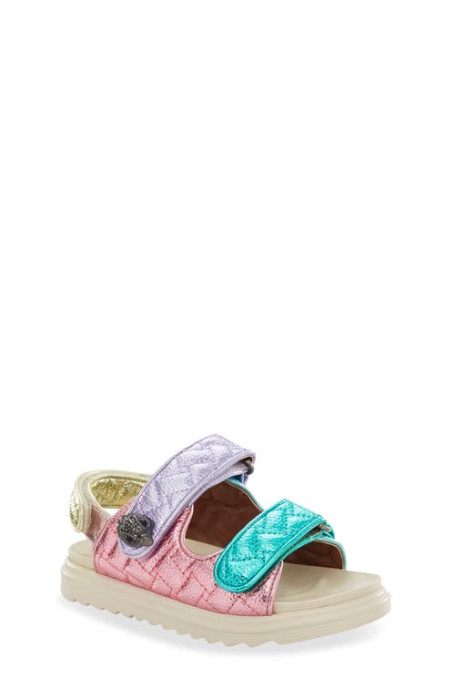 Kurt Geiger London Kids' Mini Orson Sandal Pastel Rainbow at Nordstrom, M