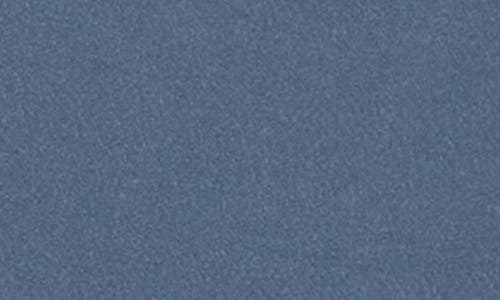T Tahari Ruched V-neck T-shirt In Deep Slate Blue