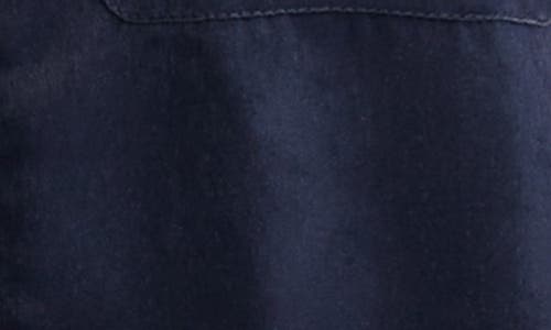 LUCKY BRAND LUCKY BRAND HAMMERED SATIN BUTTON-UP SHIRT