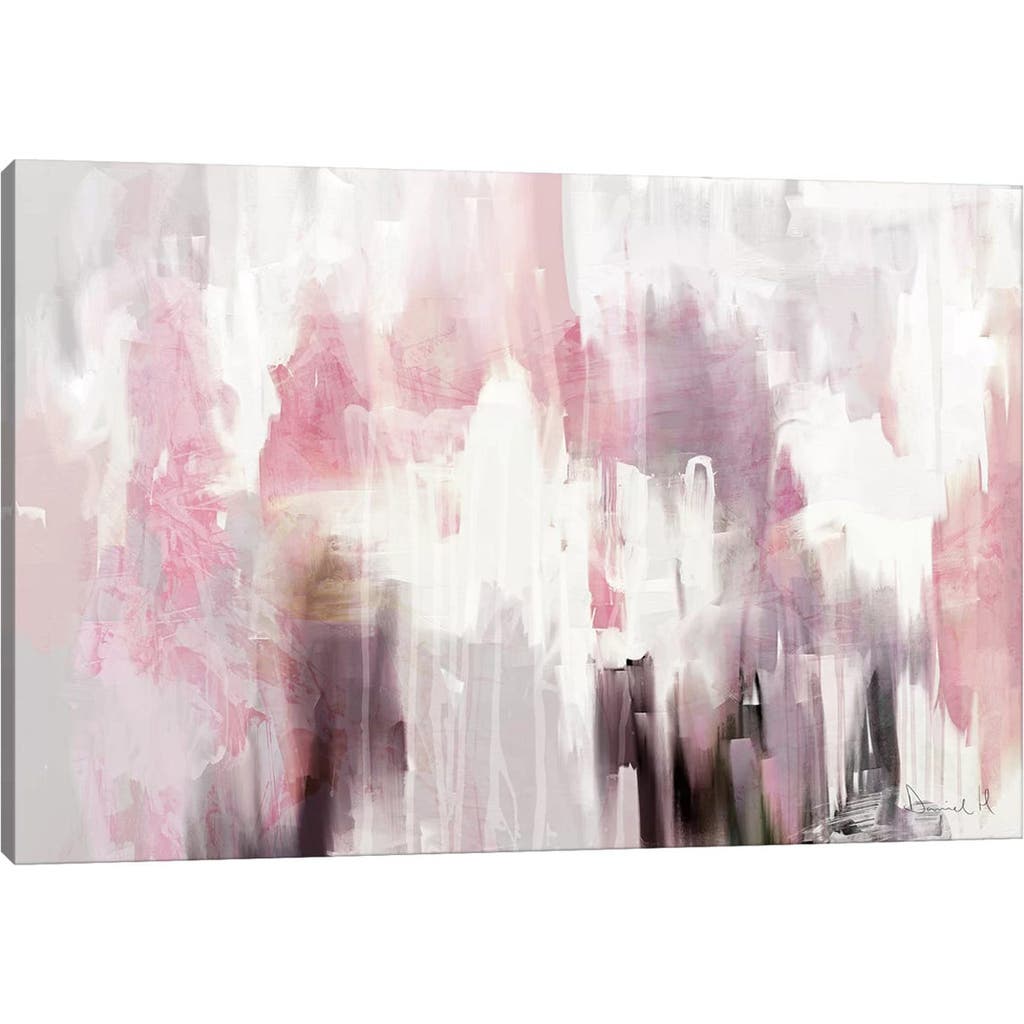 Icanvas Abstract Stylish By Dan Hobday Canvas Print In White Canvas/multicolor