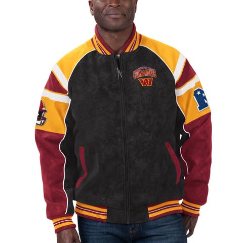  G-III Mens NY Knicks Varsity Jacket, Black, Large