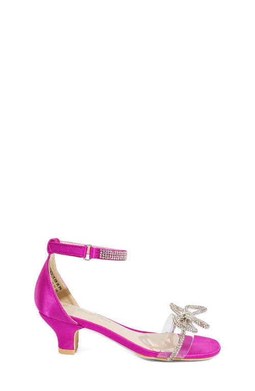 Dream Pairs Kids' Ankle Strap Sandal In Hot Pink