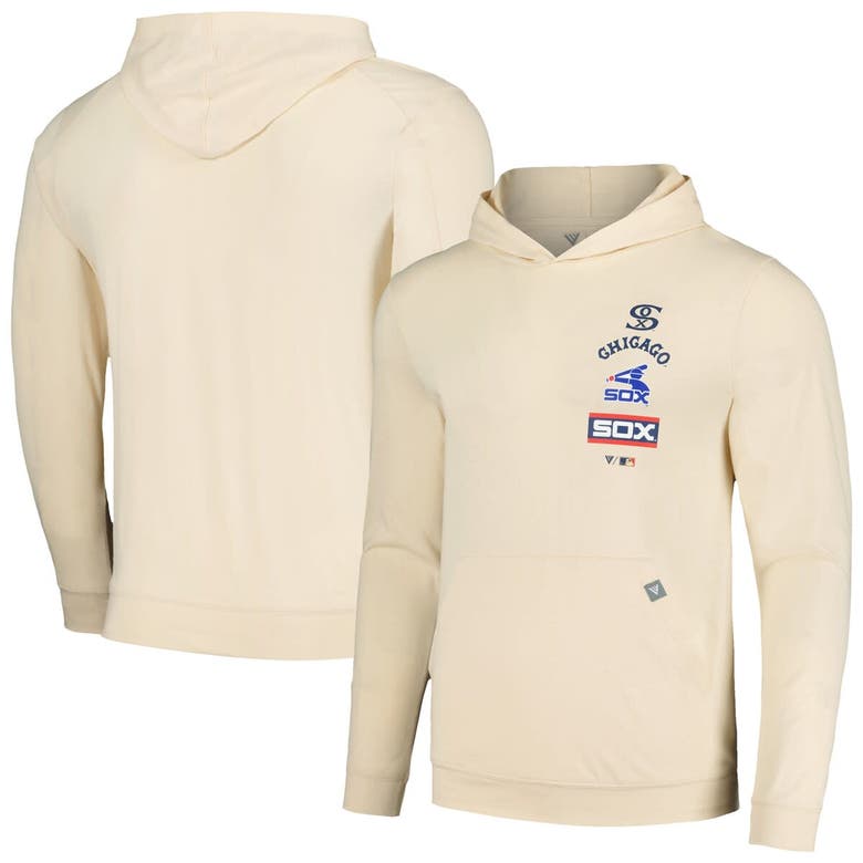 Shop Levelwear Cream Chicago White Sox Base Line Pullover Hoodie