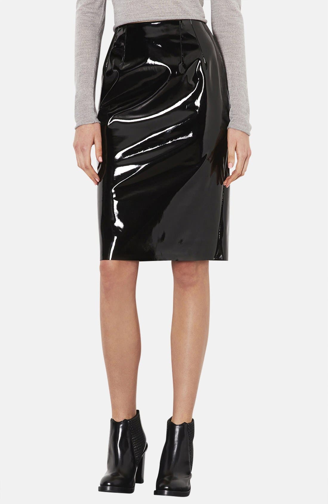 Vinyl Pencil Skirt Nordstrom
