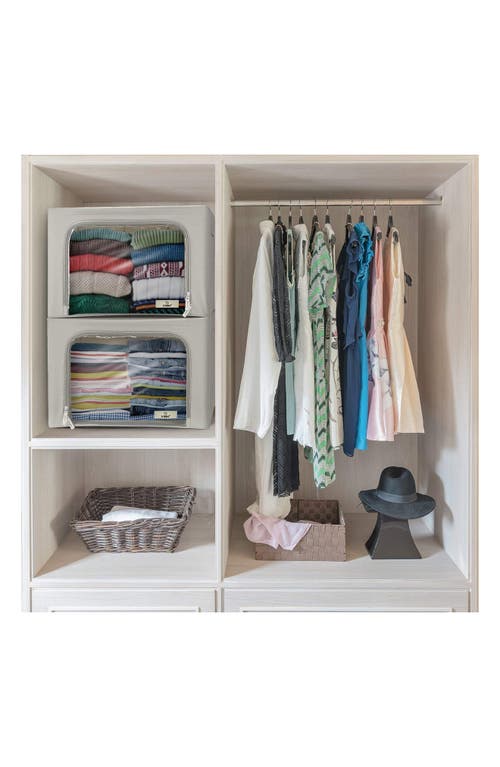 Sorbus 4-pack Foldable Storage Boxes In Gray