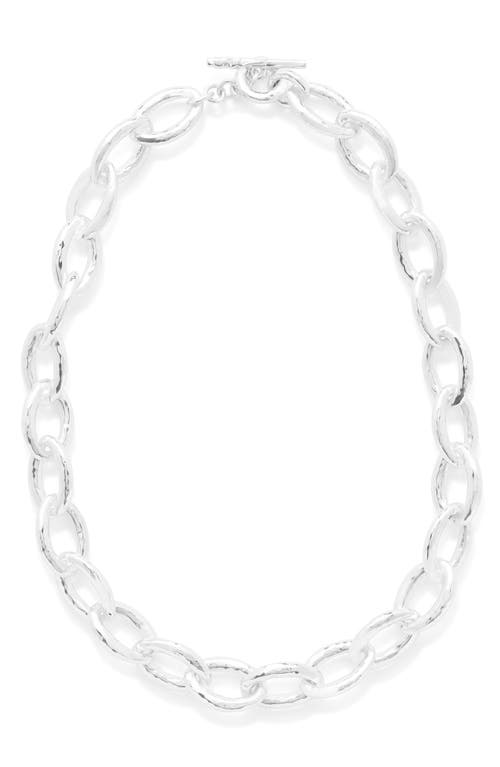 Ippolita Classico Bastille Link Chain Necklace in Silver at Nordstrom, Size 18 In