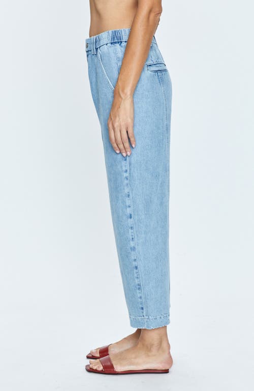 Shop Pistola Court Ankle Barrel Leg Jeans In Jardin