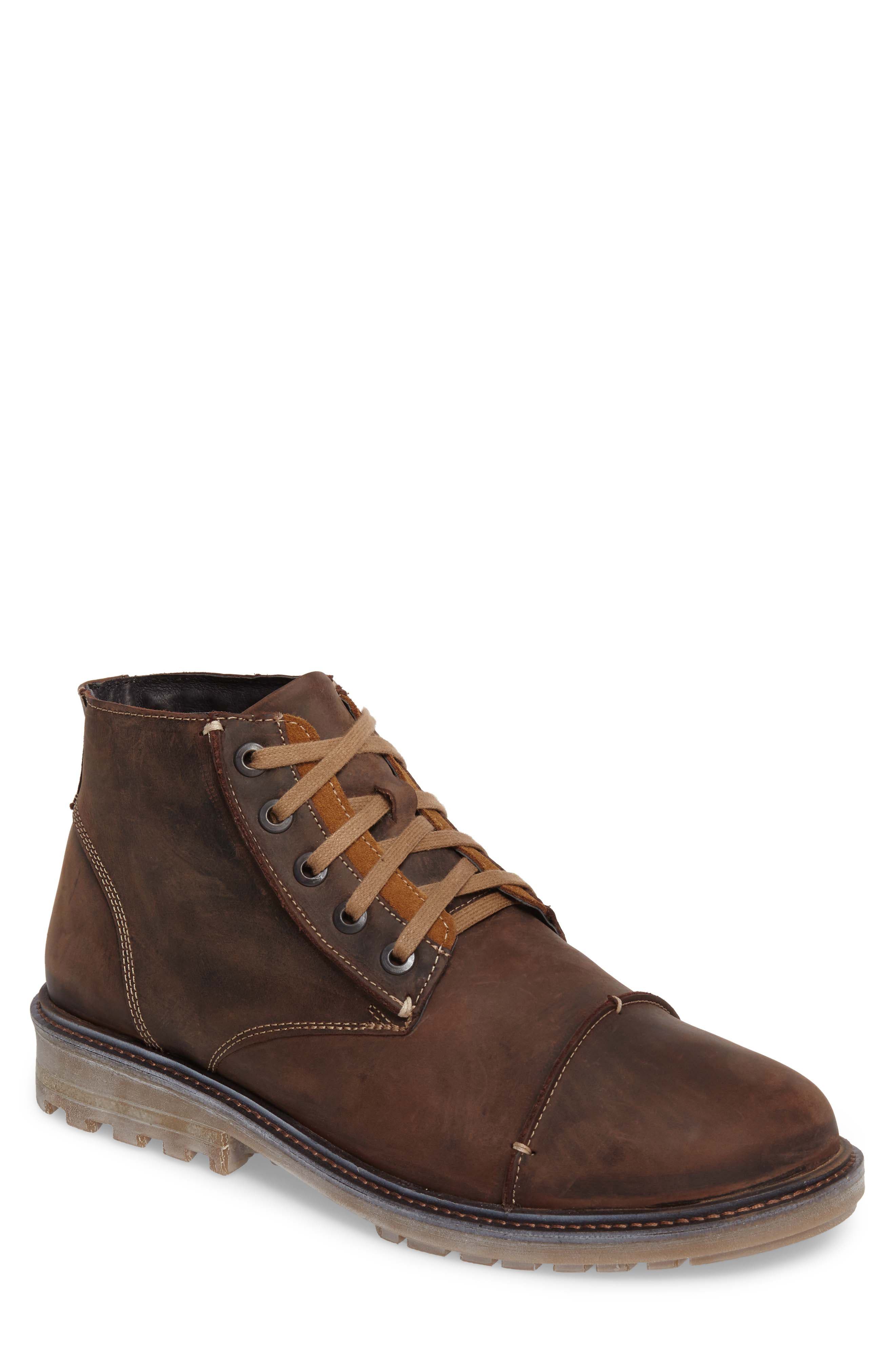 Naot Mikumi Cap Toe Boot In Crazy Horse Leather Modesens