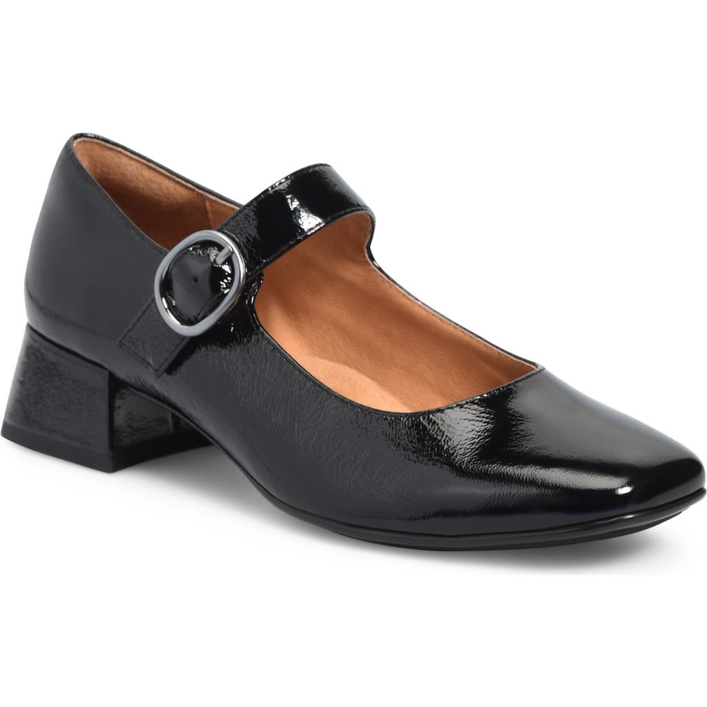 Söfft Women's Elsey Flats In Black Patent In Black Patent