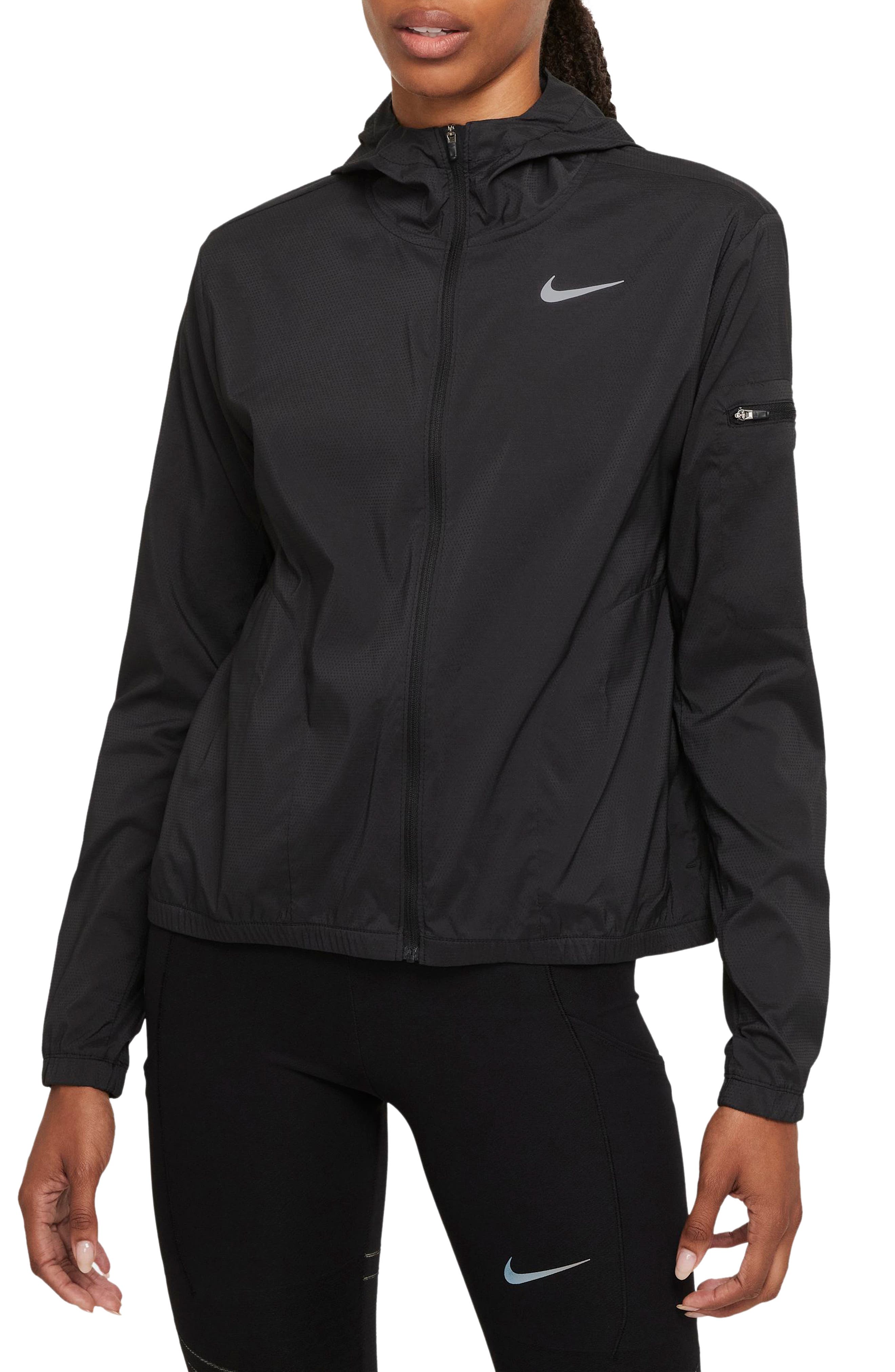 nike gray jacket womens