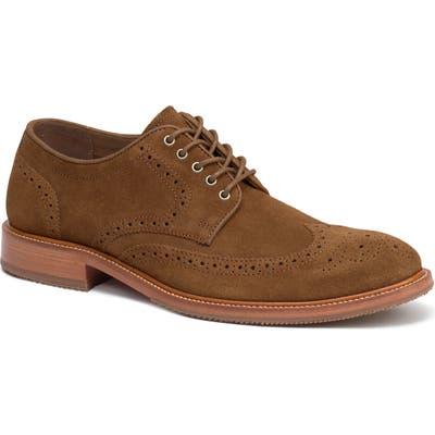 Trask Logan Wingtip Derby, Brown