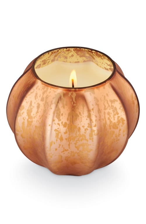 Shop Illume ® Mercury Leaves Glass Candle In Orange