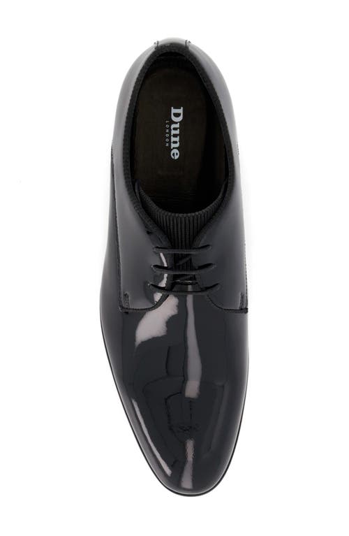 Dune London Stewart Derby In Black