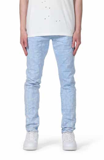 Mens Paint Jeans In Light Indigo - Mens from Accent Clothing UK