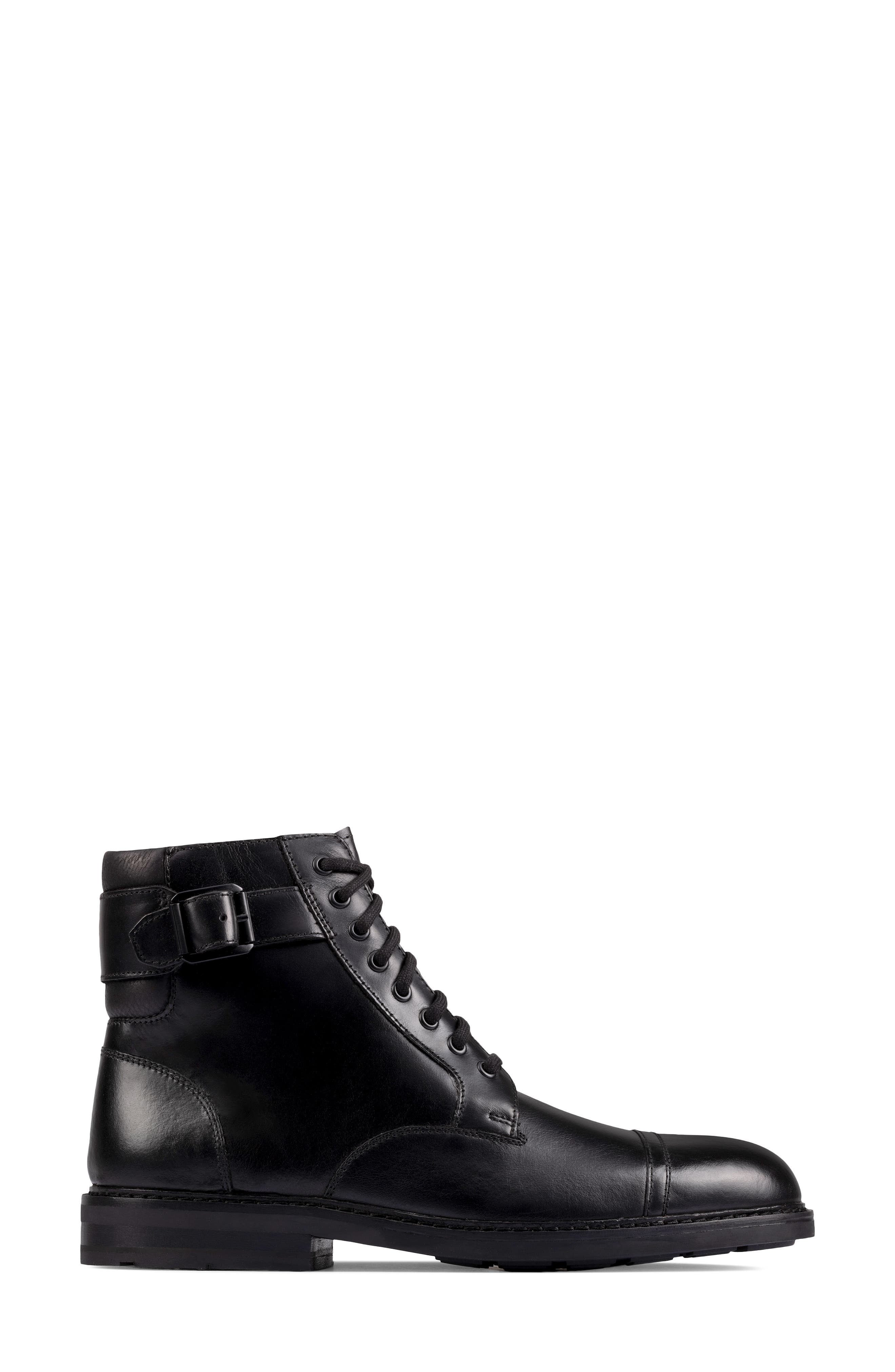 clarks cap toe boot