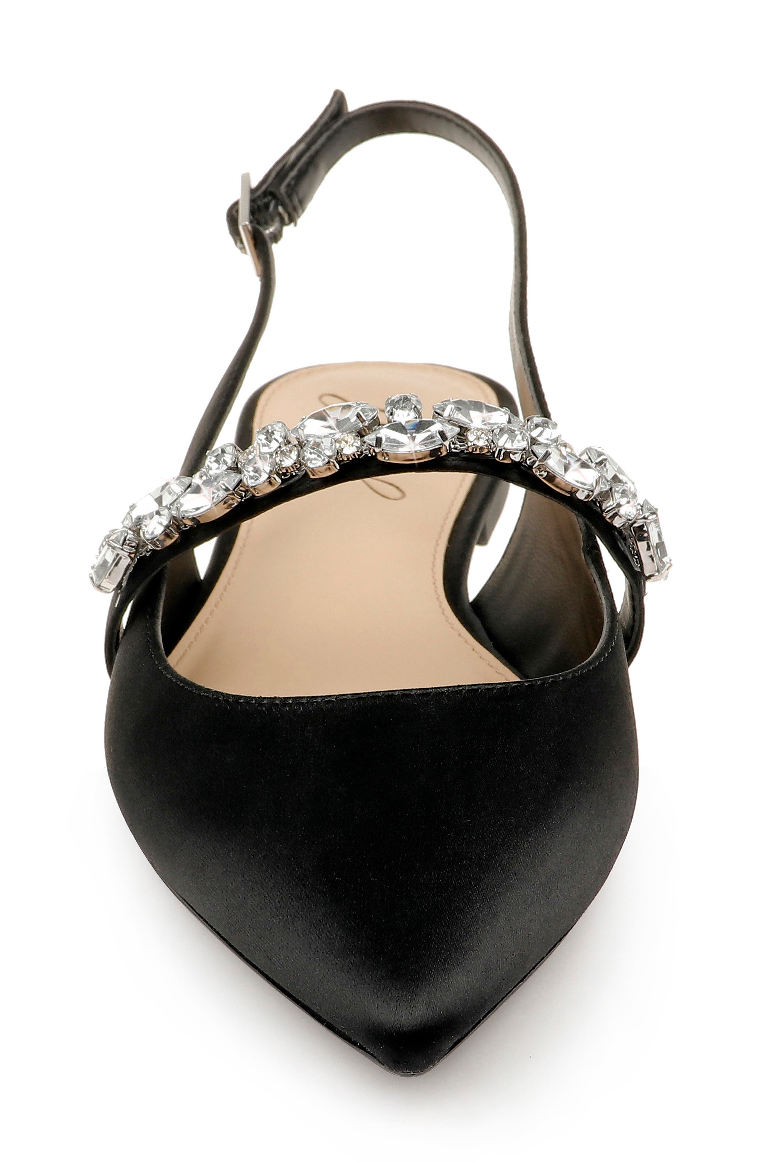 Jewel Badgley Mischka Bambi Slingback Skimmer Flat Nordstrom