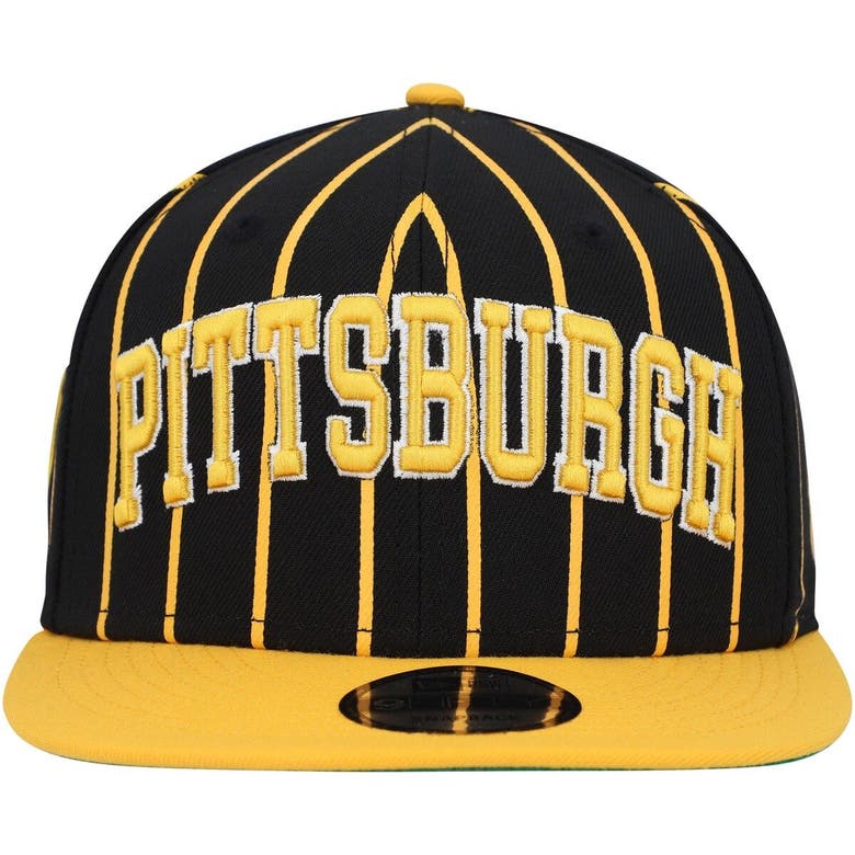 New Era Pittsburgh Pirates 9FIFTY Black & White Snapback Hat