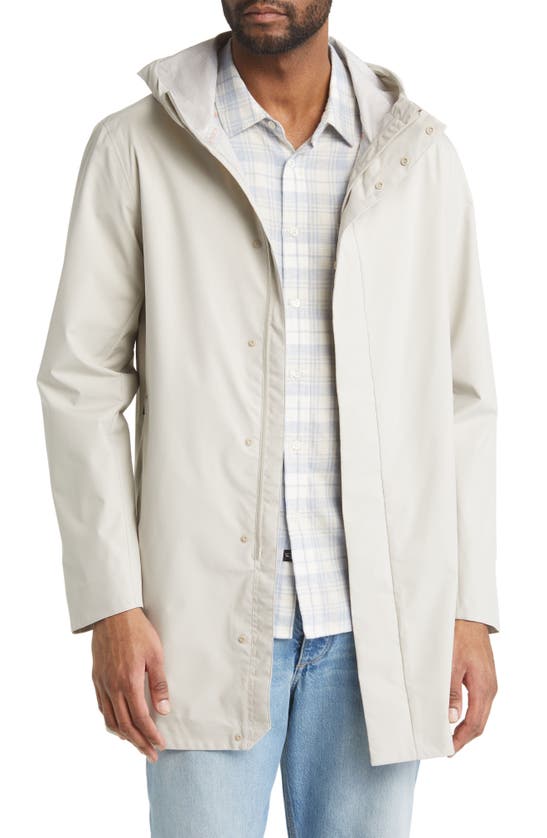 Save The Duck Dacey Water Repellent Raincoat In Rainy Beige