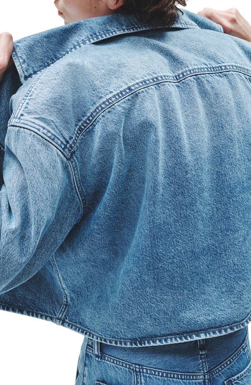 Rag & Bone Jaiden Denim Jacket In Blue