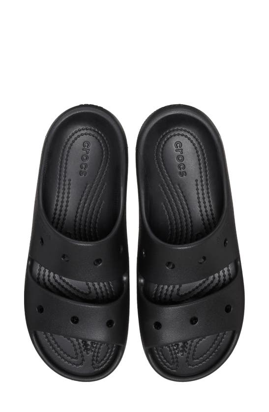 Crocs Baya Platform Sandals Women Black 6 In Black