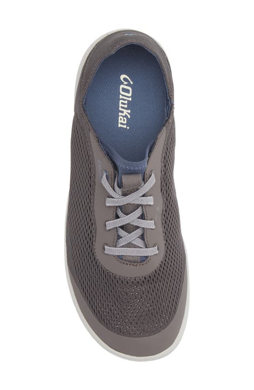 Shop Olukai Moku Pa'e Sneaker In Pavement/vintage Blue