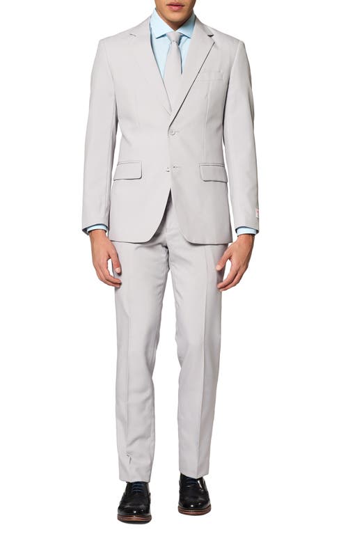 OppoSuits Groovy Solid Suit in Medium Grey at Nordstrom, Size 48
