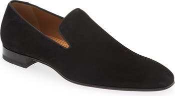 Louis Vuitton Men's Velvet Loafer shoes size 8 1/2 with Original Dust Bags