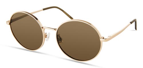 Eco Kala Sunglasses In Yellow Gold