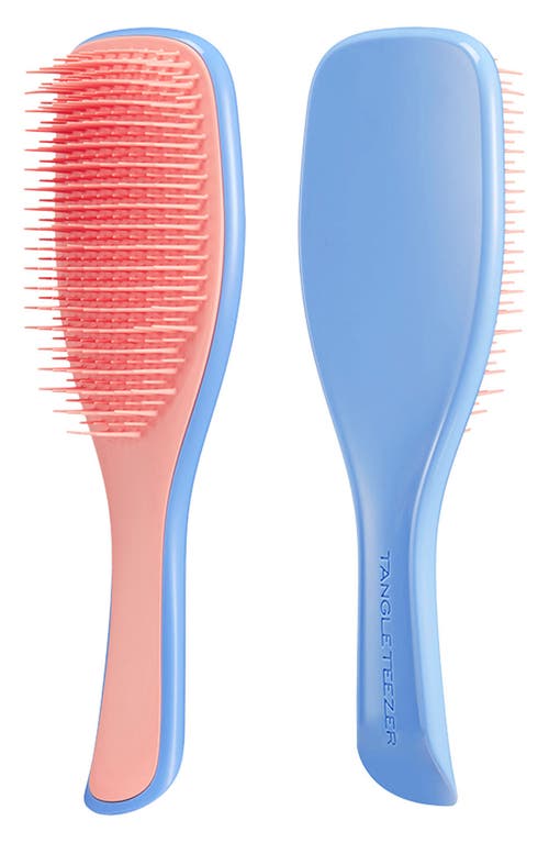 Shop Tangle Teezer Ultimate Detangler Hairbrush In Blue/peach