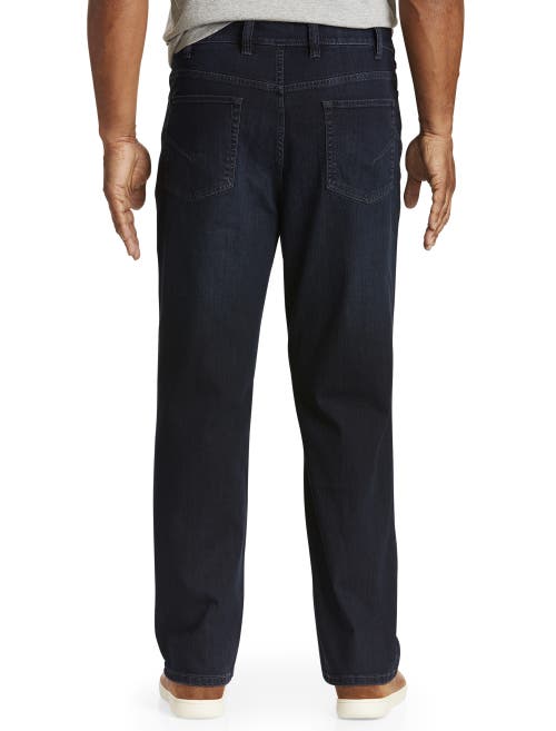 True Nation Dane Blue Relaxed-fit Stretch Jeans In Dane Blue Eco