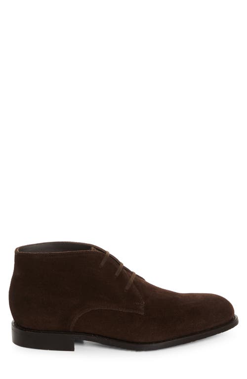 Shop Jm Weston Edouard Derby In Dark Brown