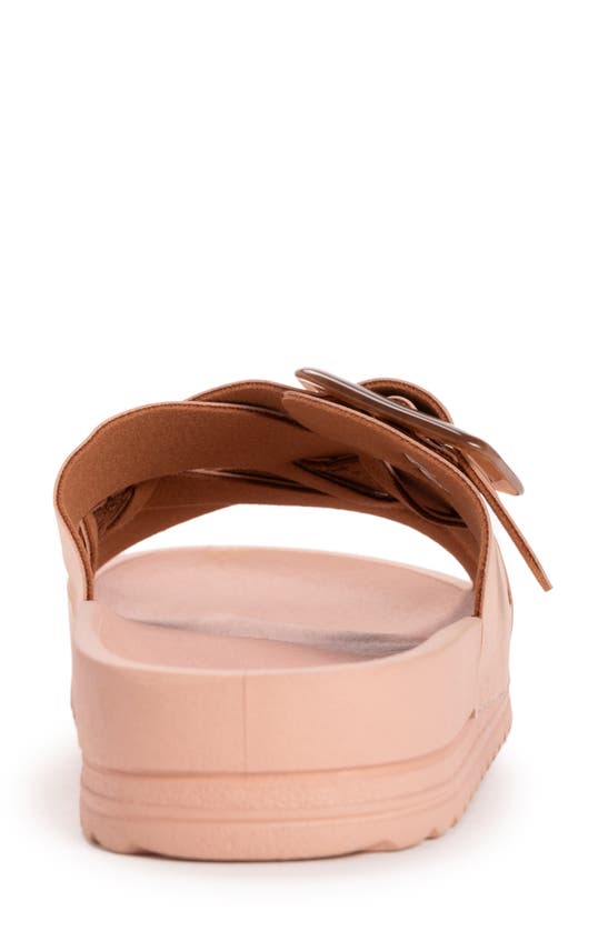 Shop Muk Luks Grand Shayna Slide Sandal In Pink