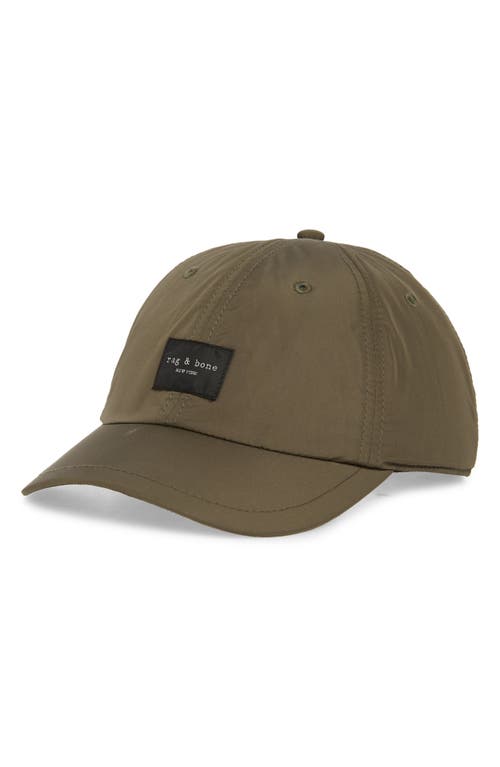 rag & bone Addison Baseball Cap in Olve Night at Nordstrom