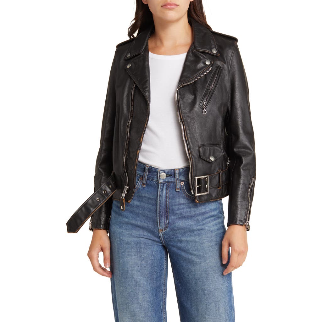 Schott Black Leather Jacket