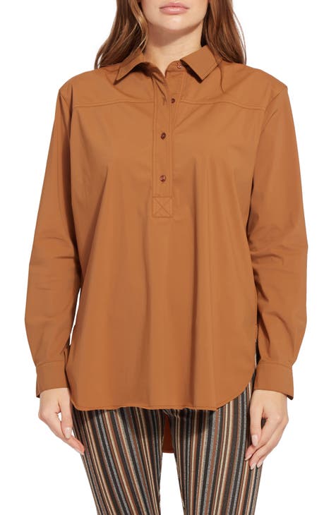 Womens Lyssé Button Up Tops Nordstrom