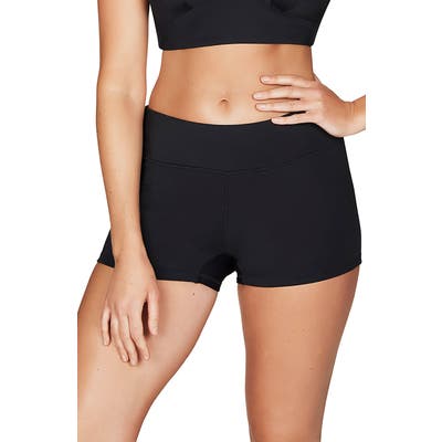 Sea Level Swim Shorts, Black