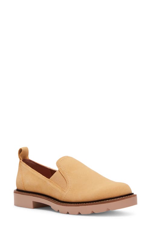 Phoebe Waterproof Slip-On in Yellow Suede